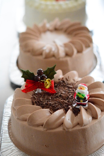 クリスマスケーキ生チョコデコレーションケーキ